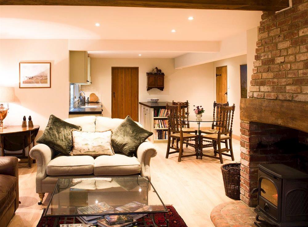 Comfortable and welcoming open plan living area at Courtside in Fairfield, near Appledore, Kent