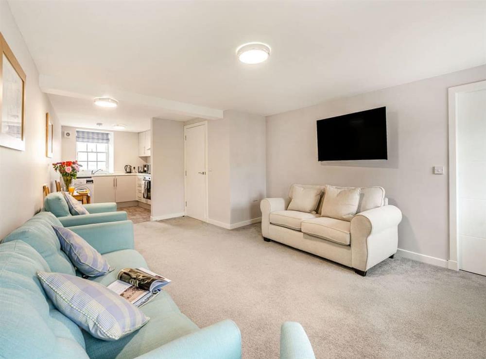 Open plan living space at Inverkeithing View, 