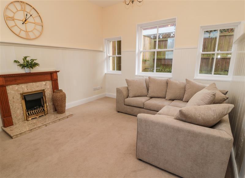 Relax in the living area at Courtyard Cottage, Alnwick