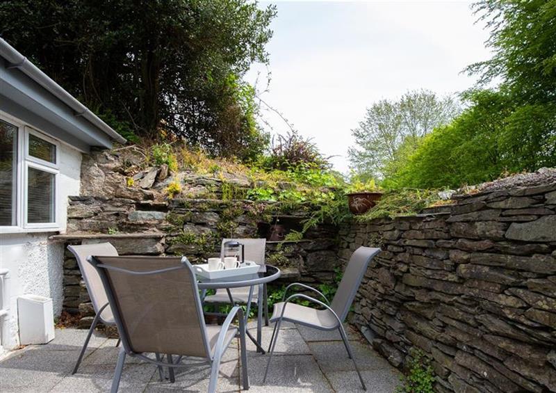 Enjoy the garden at Courtyard Cottage, Ambleside