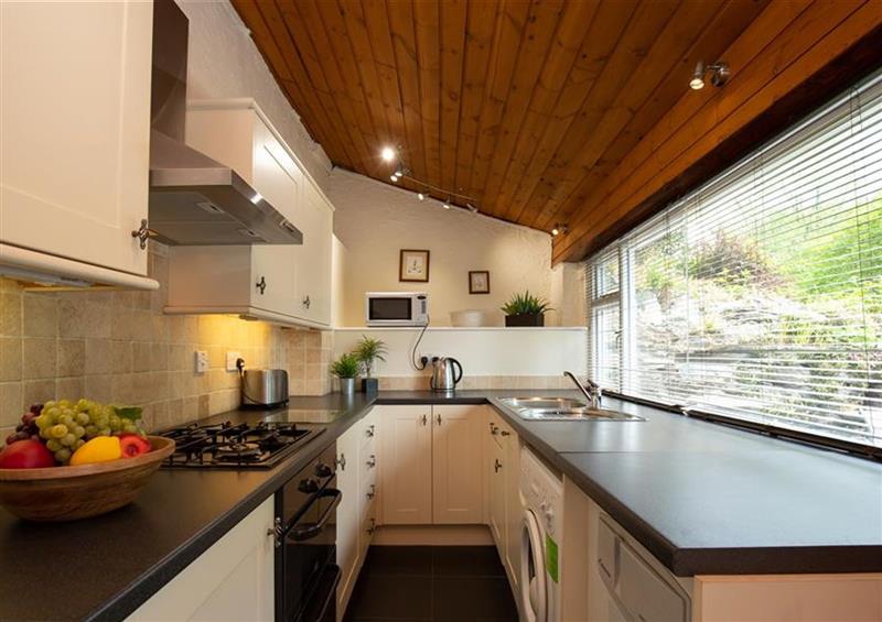This is the kitchen at Courtyard Cottage, Ambleside