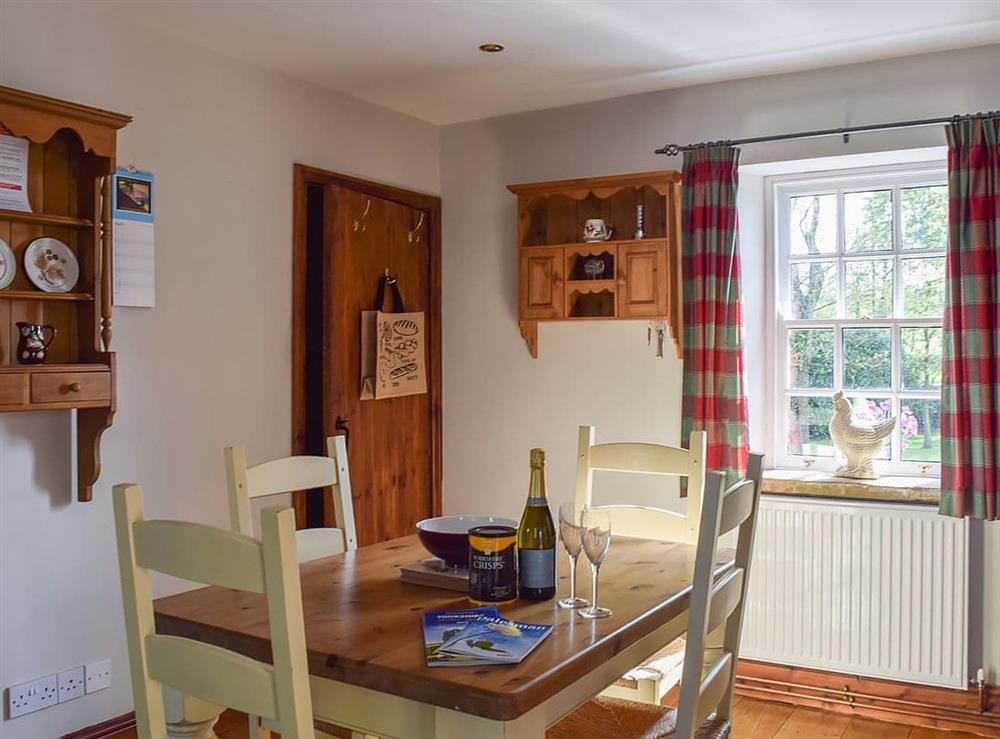 Dining Area at Courtyard Cottage in Cracoe, near Grassington, Yorkshire, North Yorkshire