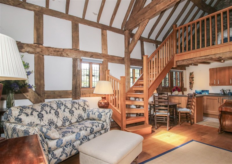 Relax in the living area (photo 2) at Courtyard Cottage, Little Stretton