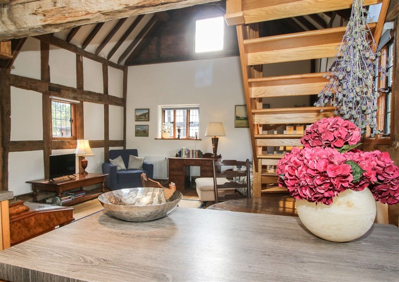This is the setting of Courtyard Cottage at Courtyard Cottage, Little Stretton