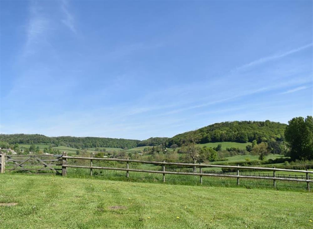 View at Courtyard Cottage in Owlpen, near Dursley, Gloucestershire