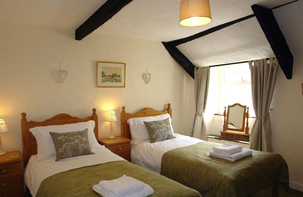 Twin bedroom at Cousham Cottage, Kingsand and Cawsand, South Cornwall