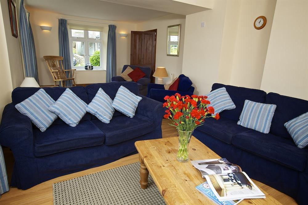 Lounge at Cove Cottage in Hope Cove, Nr Kingsbridge