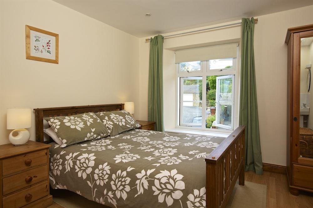 Second bedroom with double bed at Cove Cottage in Hope Cove, Nr Kingsbridge