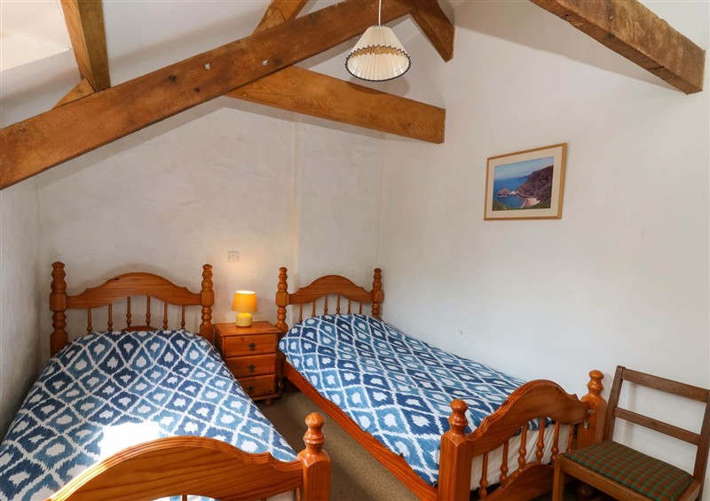 A bedroom in Cove Cottage at Cove Cottage, Llangrannog