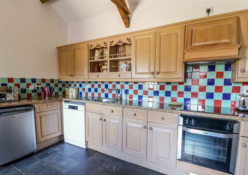 Kitchen at Cove Cottage, Llangrannog