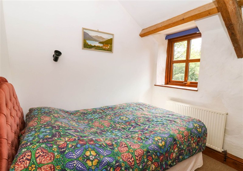 One of the 3 bedrooms at Cove Cottage, Llangrannog