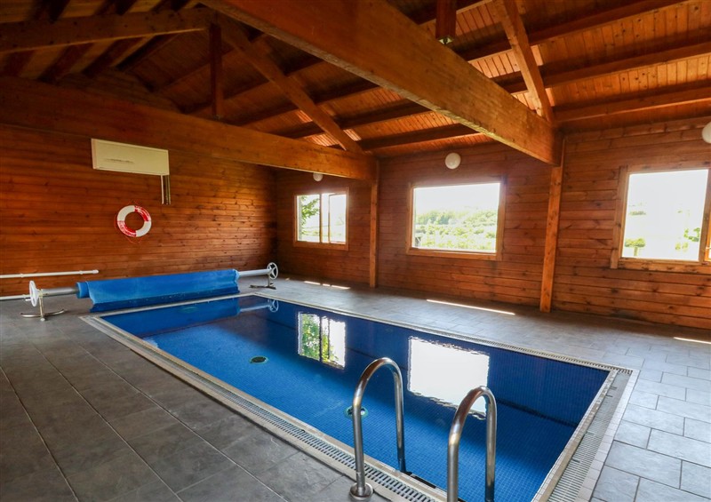 There is a swimming pool (photo 2) at Cove Cottage, Llangrannog
