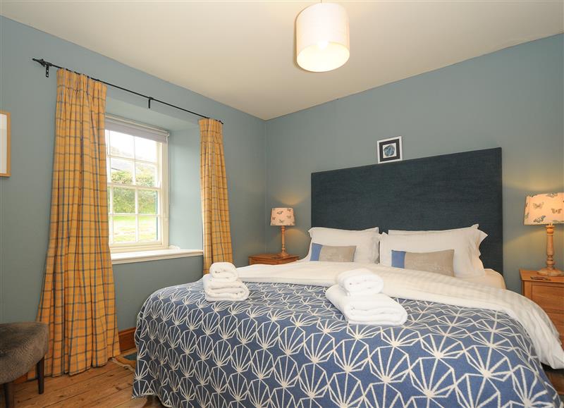 One of the 2 bedrooms at Cove Cottage, Porthgwarra