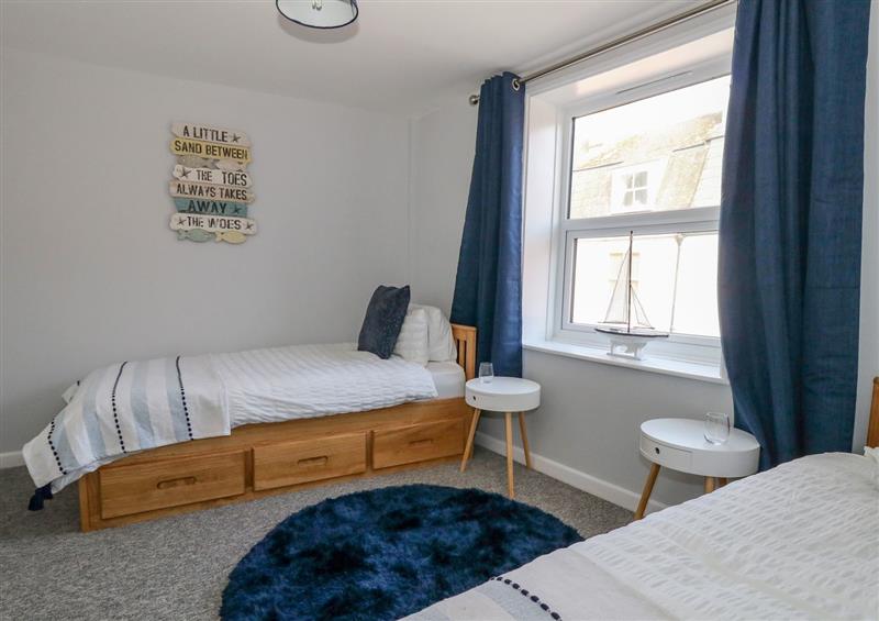 One of the 2 bedrooms at Cove Street Cottage, Weymouth