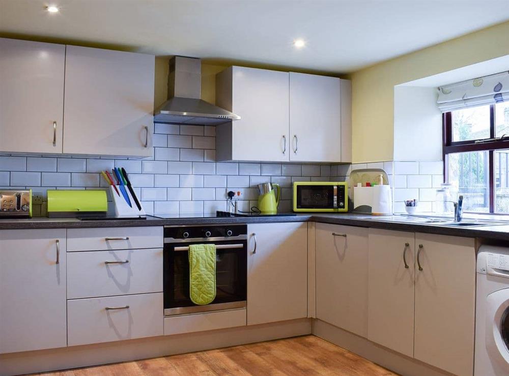 Well-appointed kitchen area at Cove View in Airton, Nr Skipton., North Yorkshire