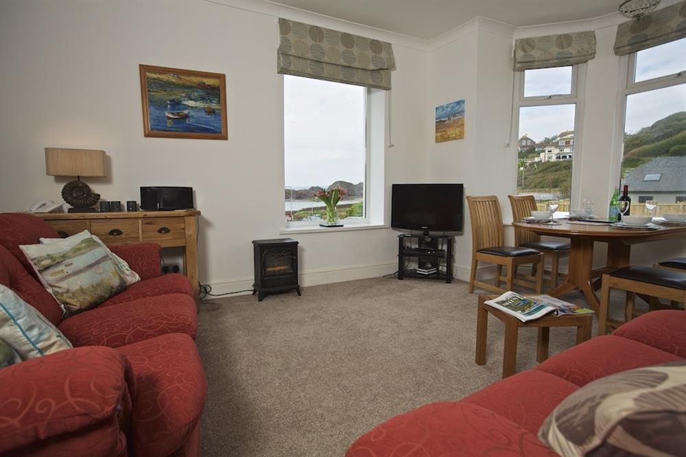 Very comfortable sitting area with two large sofas (photo 2) at Cove View in , Hope Cove
