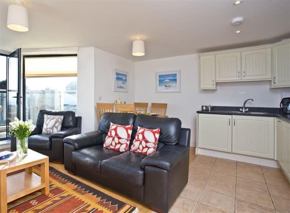 Open plan living space (photo 3) at Cove View in Porthcurno, Porthcurno