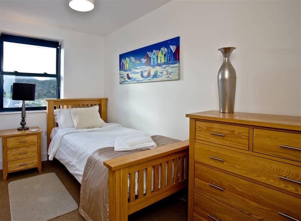 Single bedroom at Cove View in Porthcurno, Porthcurno