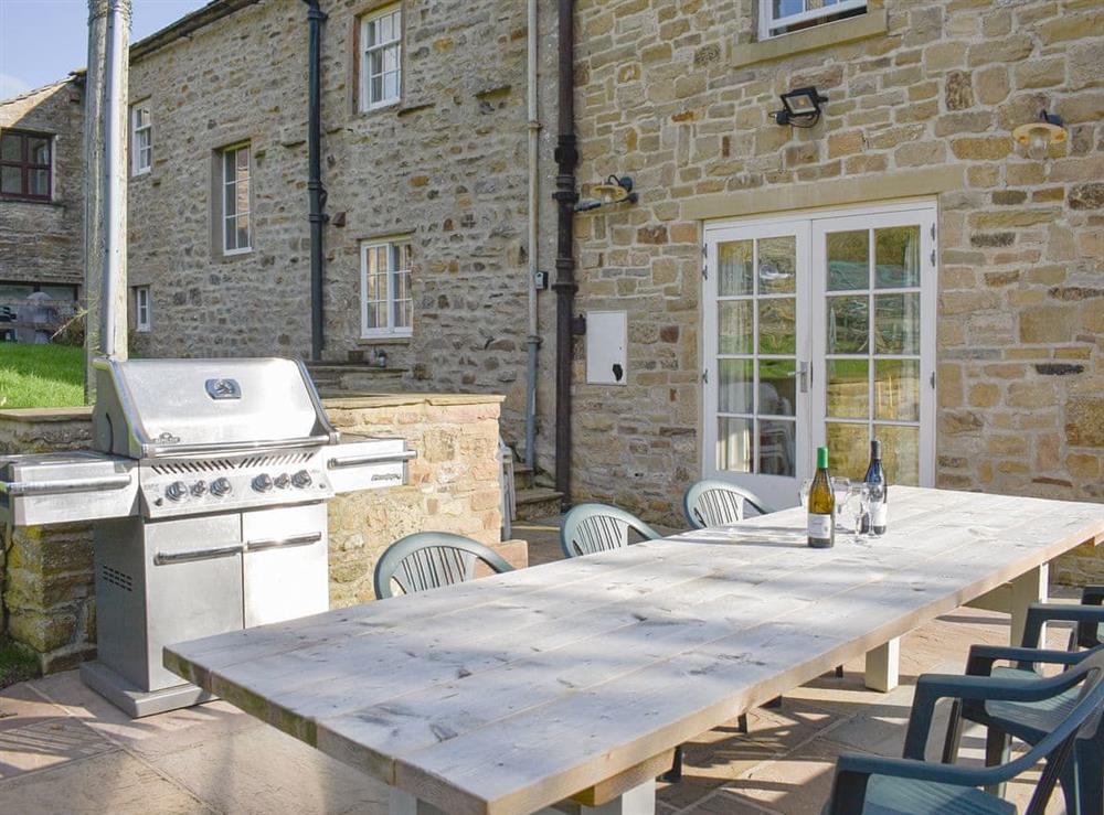 Outdoor area at Covercote at Horsehouse in Horsehouse, near Leyburn, North Yorkshire