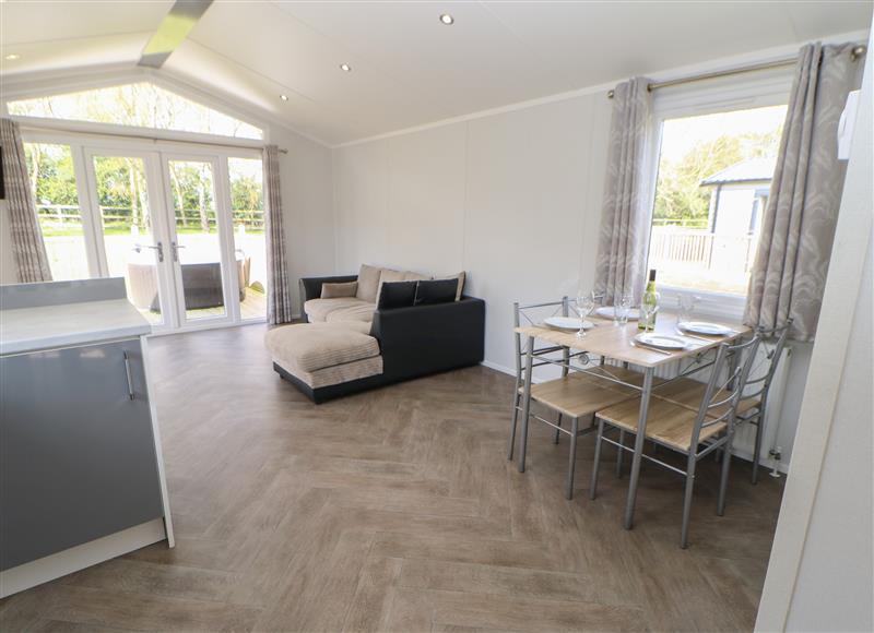 Enjoy the living room at Coverdale Large Pod, Hutton Rudby