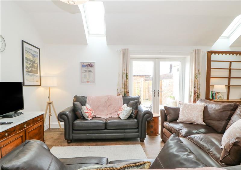 Relax in the living area at Cow Corner, Borrowby near Northallerton