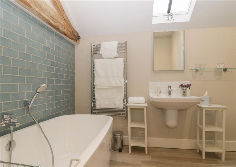 This is the bathroom at Cow Drove Cottage, East Knoyle