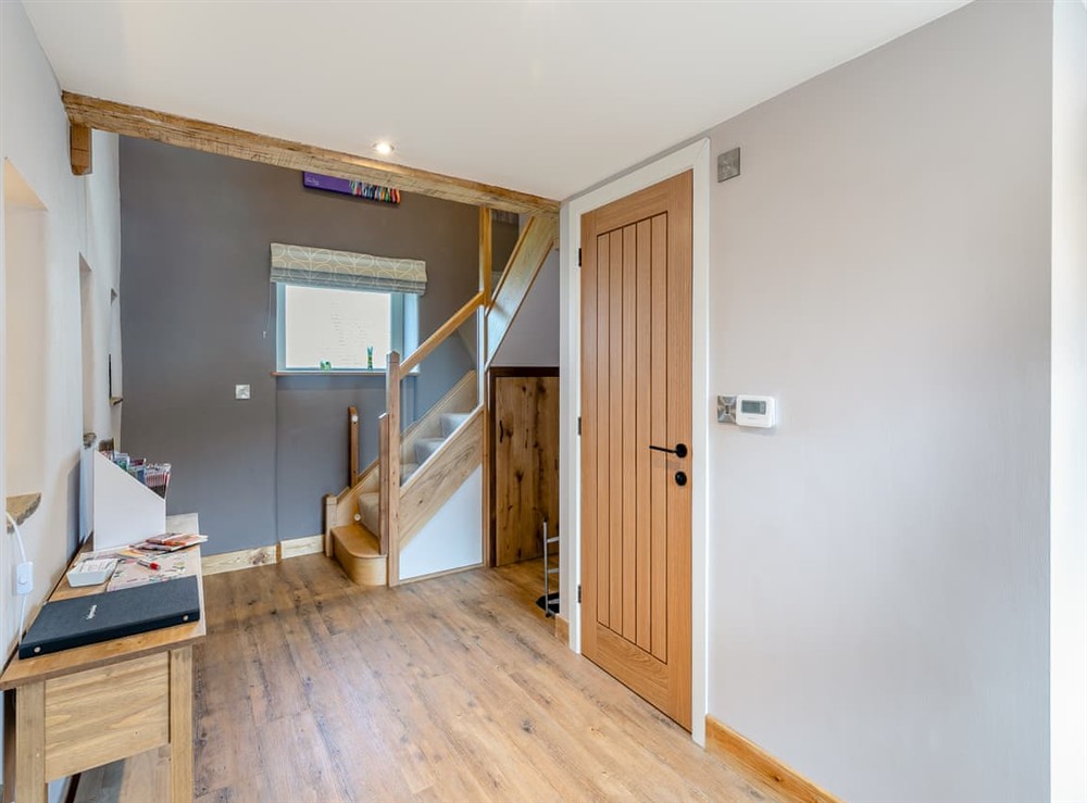 Hallway at Cowcroft in Litton, near Buxton, Derbyshire