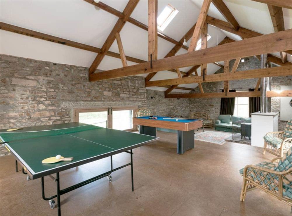 Large recreation/ games room (photo 2) at Cowdber Barn in Burrow, Kirkby Lonsdale, Cumbria., Lancashire