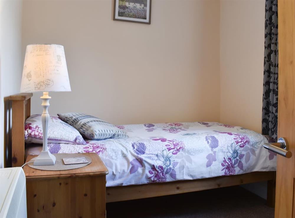 Delightful second bedroom with single bed at Cowdea 2 in Bettiscombe, Dorset