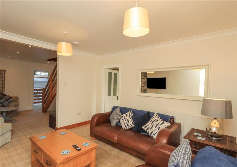 Relax in the living area at Cowgate cottage, Garlieston