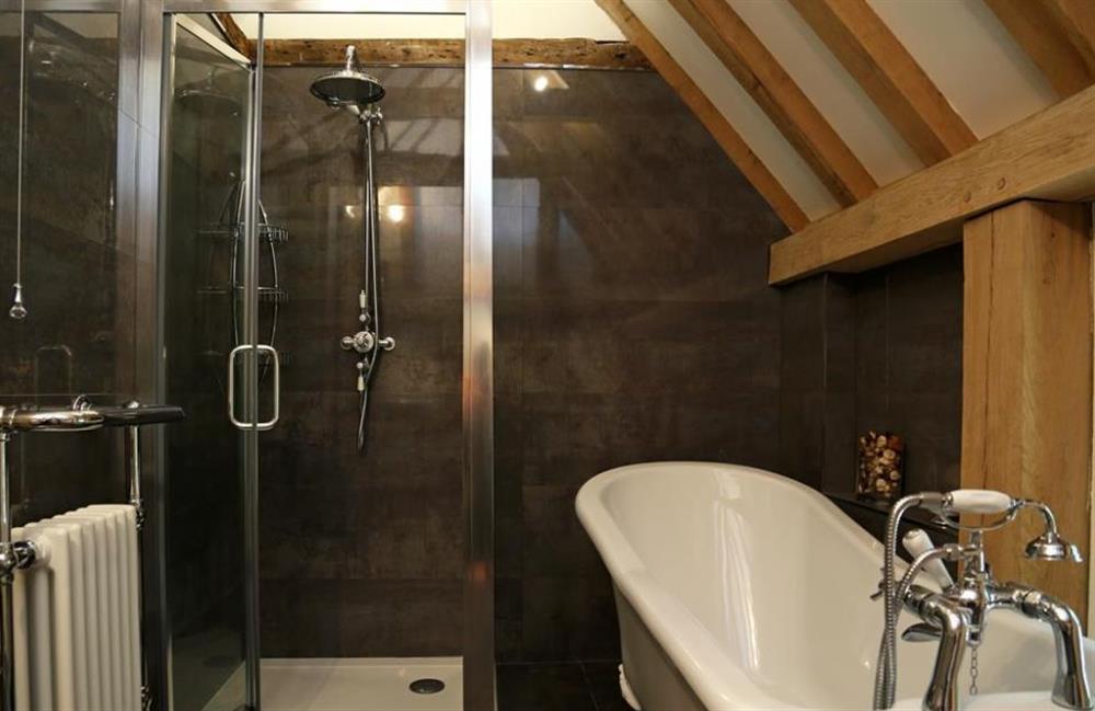 Bathroom at Cowshot Barn, Brookwood, Surrey