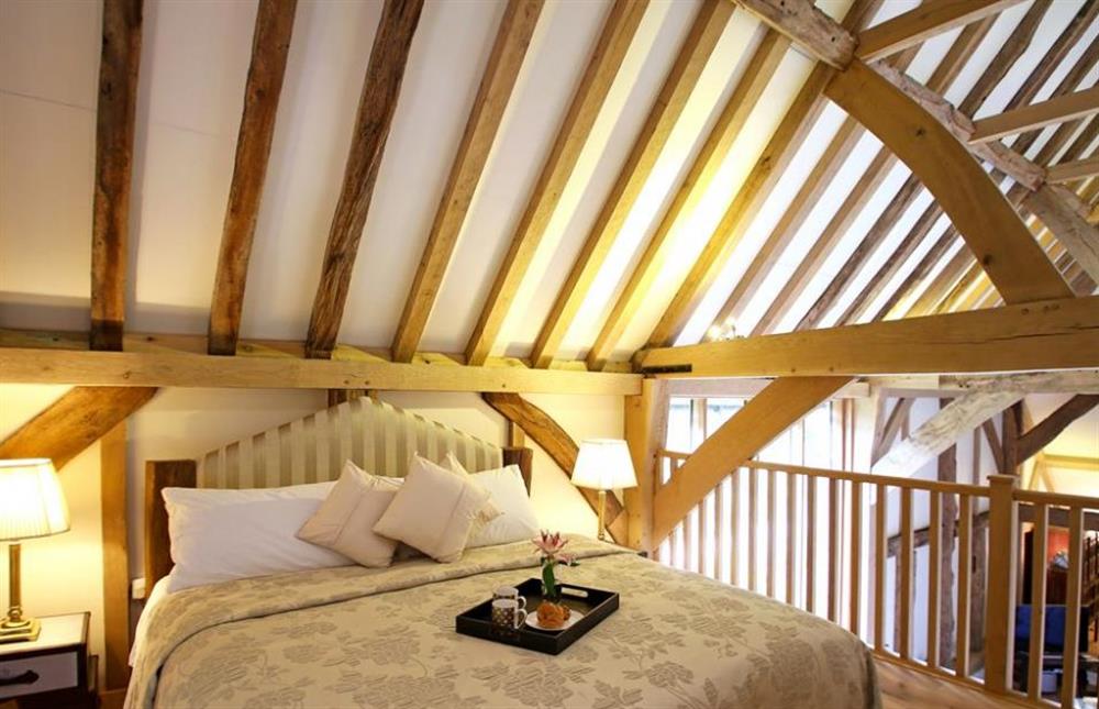 Double bedroom at Cowshot Barn, Brookwood, Surrey
