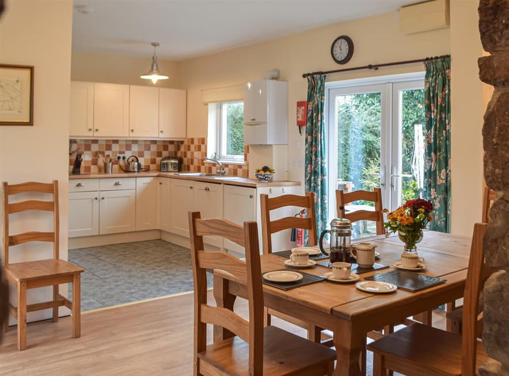 Kitchen/diner at Cowslip Cottage in Keeston, Dyfed