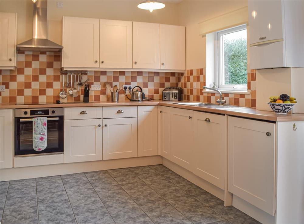 Kitchen at Cowslip Cottage in Keeston, Dyfed