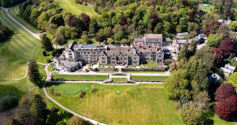 The magnificent Bovey Castle Hotel and estate at Cox Tor in Chagford