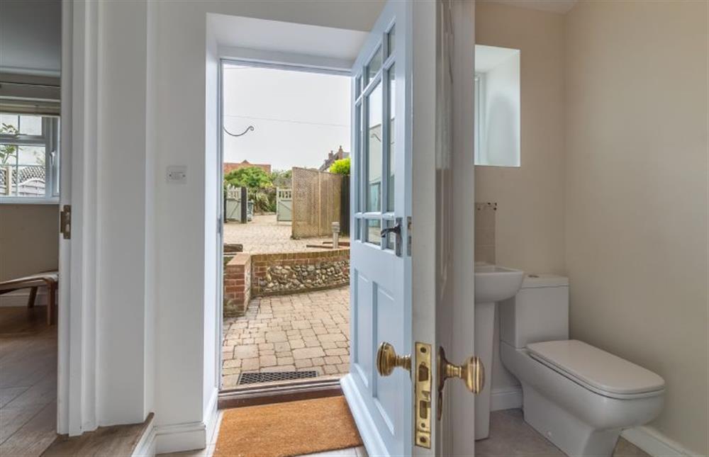Ground floor: Entrance at Coxswains House, Wells-next-the-Sea