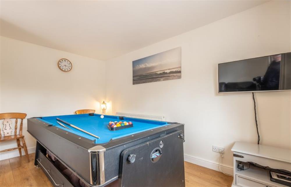 Ground floor: Games room  at Coxswains House, Wells-next-the-Sea