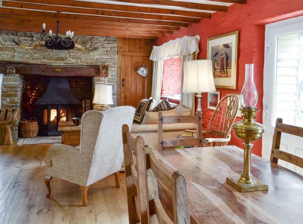 Convenient dining area at Barn Cottage, 