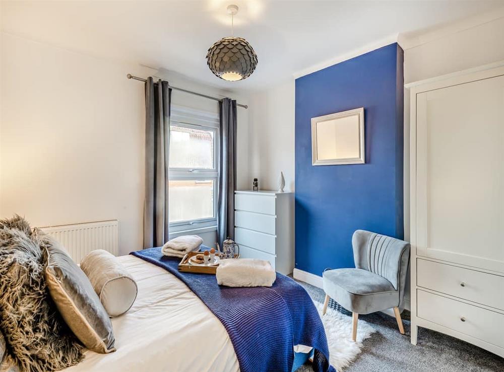 Double bedroom at Crab Cottage in Cromer, Norfolk