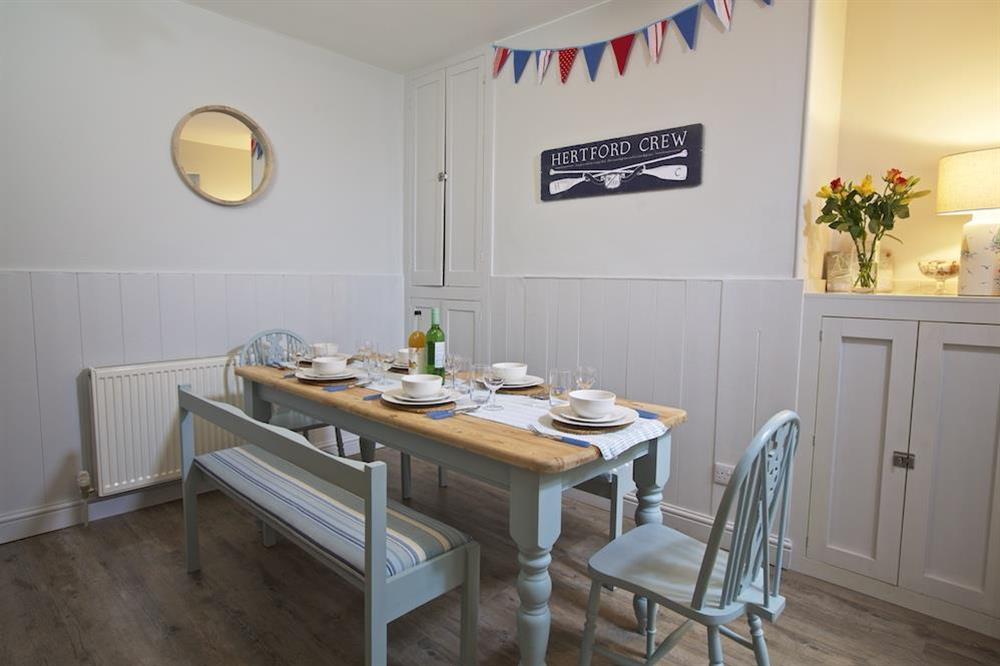 Dining area at Crab Cottage in , Salcombe