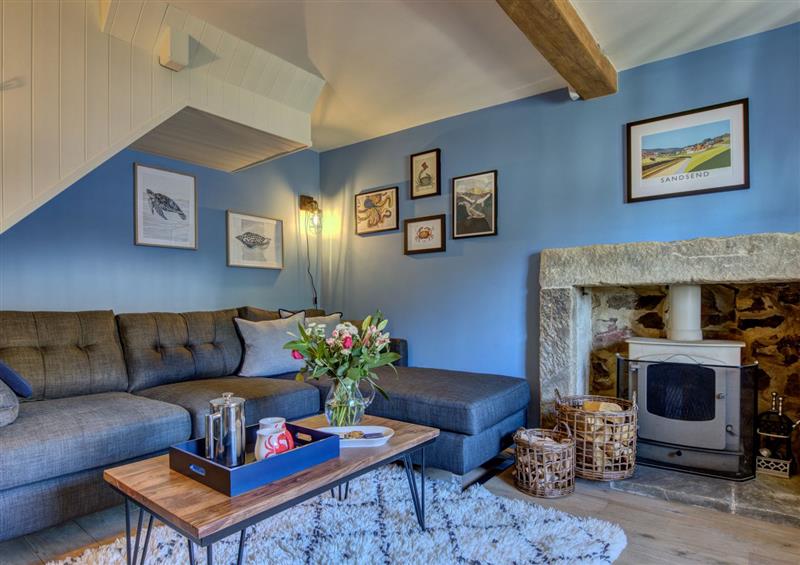 Relax in the living area at Crab Cottage, Sandsend