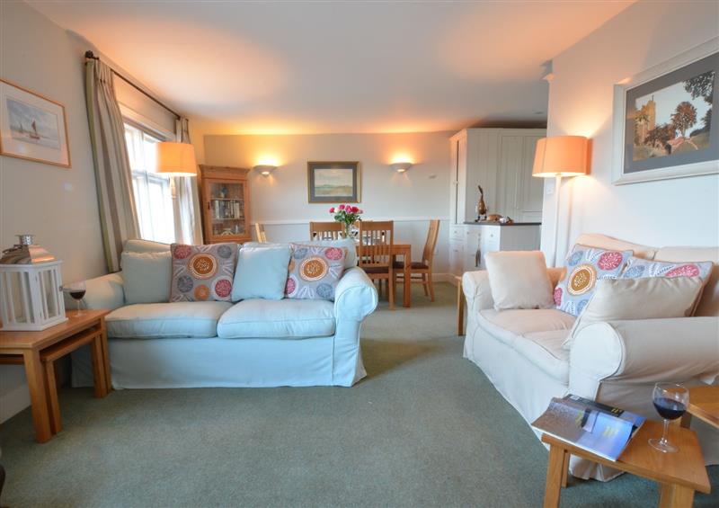 The living area at Crabbe House, Aldeburgh, Aldeburgh