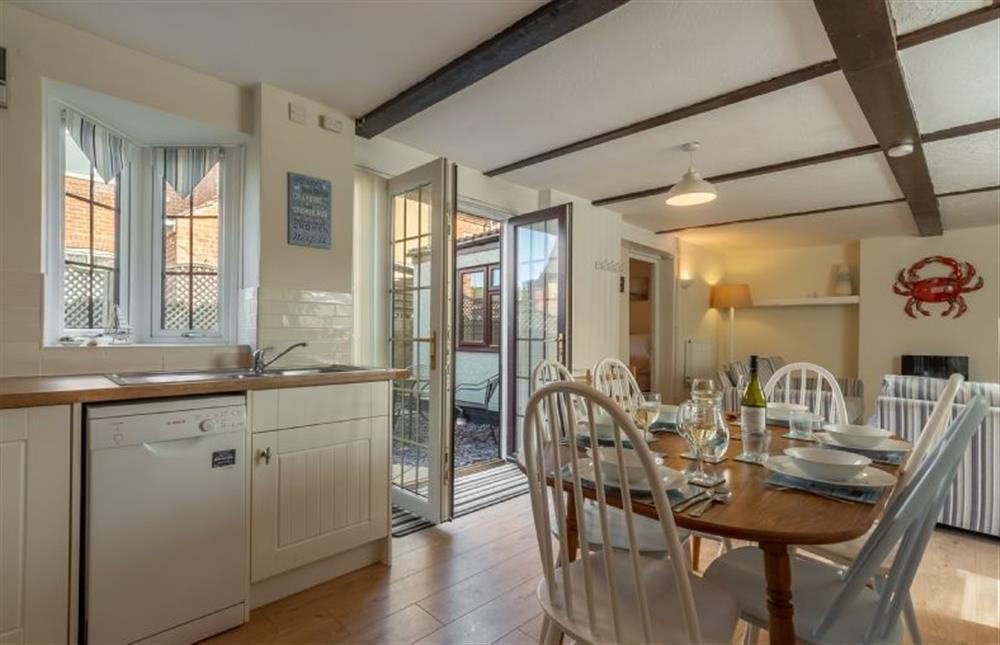Ground floor: Open-plan living at Crabpot Cottage, East Runton near Cromer