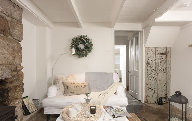 Inside Crabpot Cottage at Crabpot Cottage, Cornwall