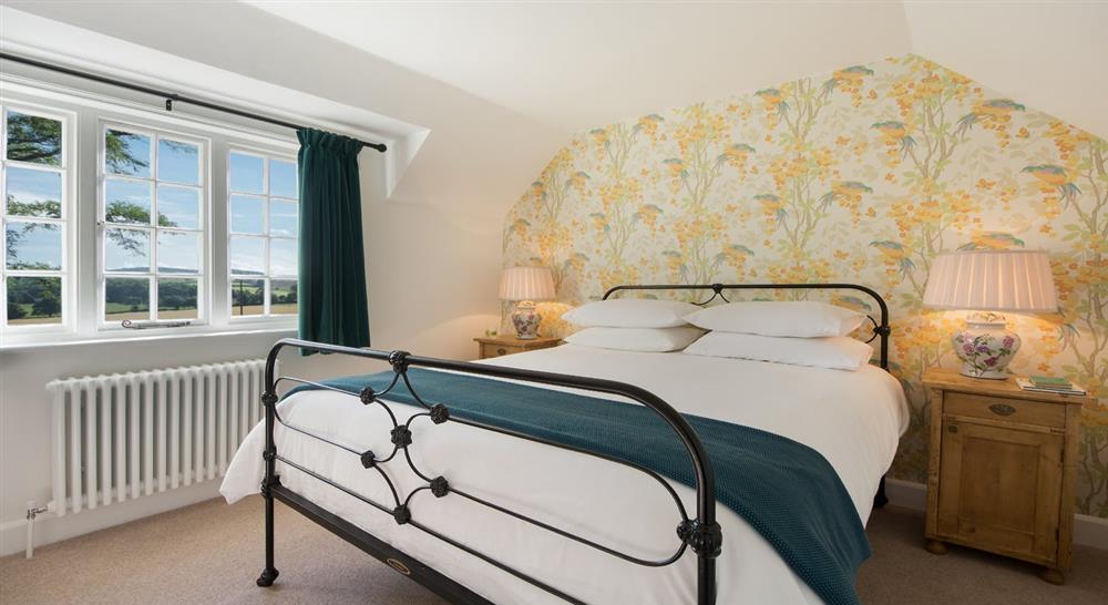 The double bedroom at Crabtree Lodge in Broadclyst, Exeter