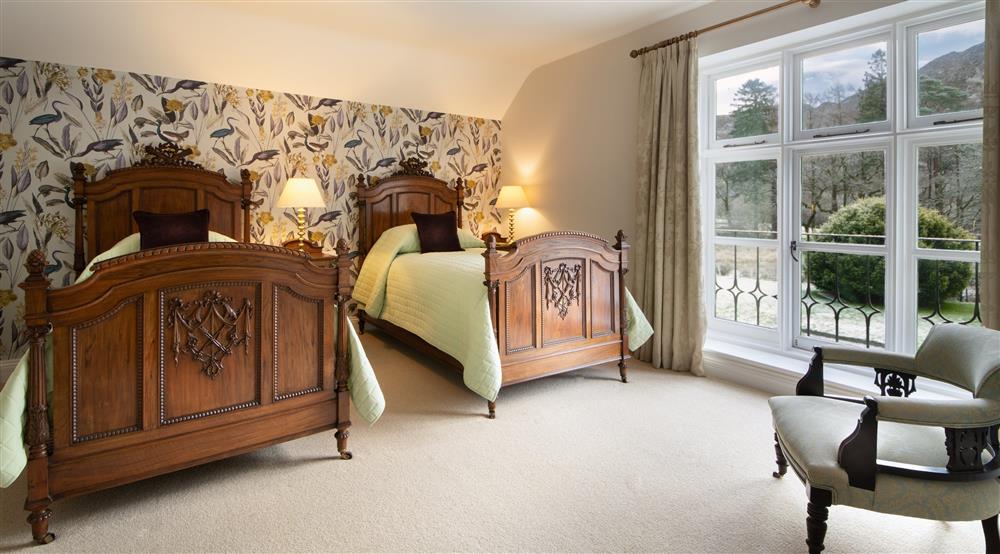 A twin bedroom (photo 3) at Craflwyn Hall in Caernarfon, Gwynedd