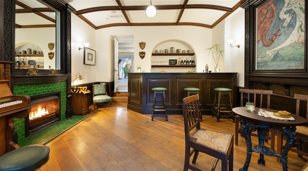 The bar (photo 2) at Craflwyn Hall in Caernarfon, Gwynedd