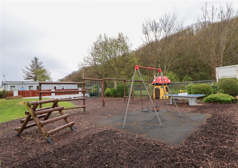 This is the garden at Crafnant 5 (C5), Gwespyr