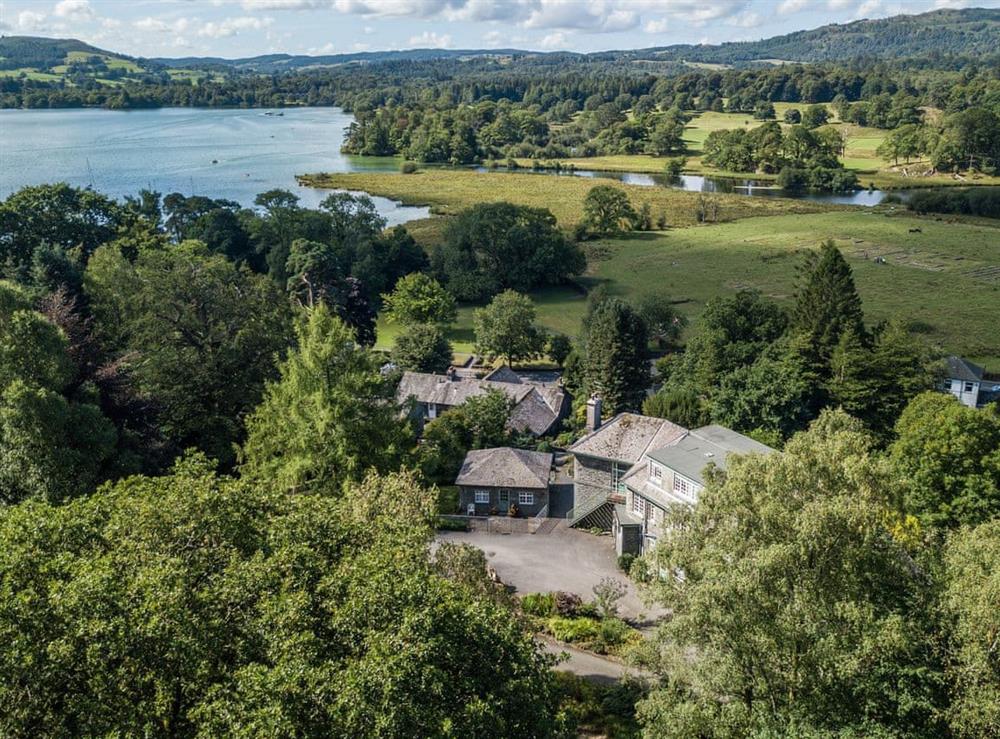 Aerial view - close to Lake Windermere