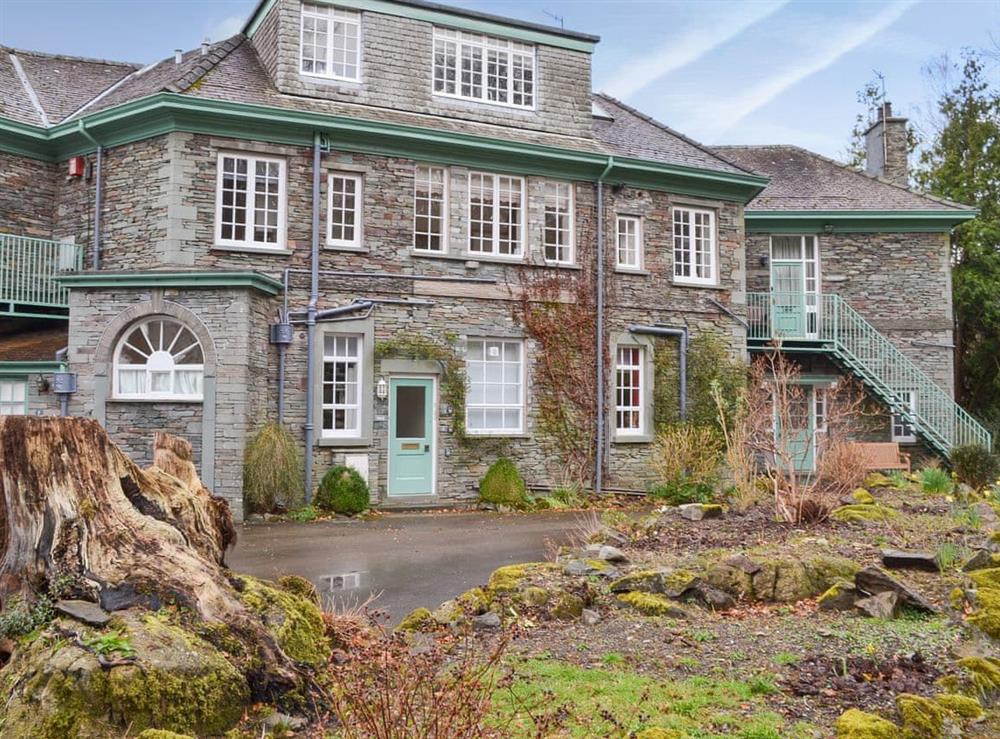 Imposing stone built house in a secluded and elevated position at Crag View in Ambleside, Cumbria